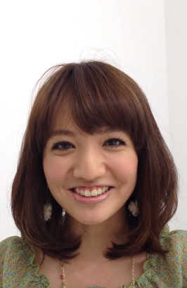 前髪セットの仕方12