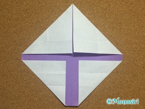折り紙でアルファベットのYの折り方14