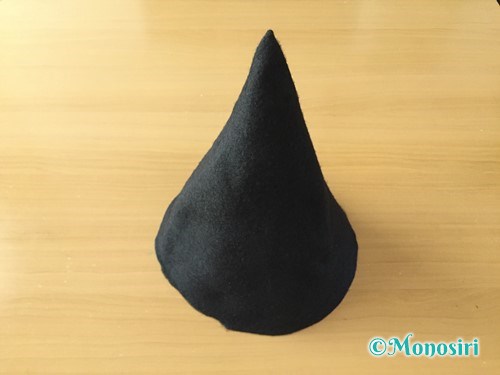 ハロウィンの魔女の帽子の作り方9