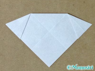 折り紙で立体的なクリスマスツリーの折り方37
