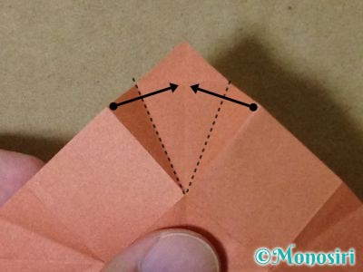 折り紙で立体的なクリスマスツリーの折り方40