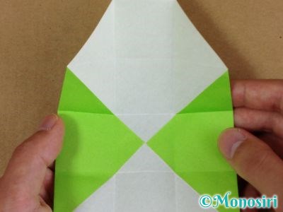 折り紙でプレゼントボックスの折り方9