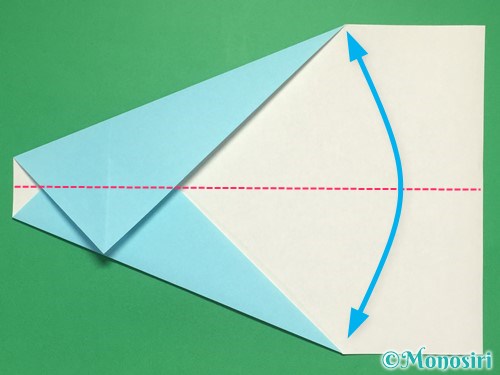 世界一飛ぶ紙飛行機の折り方14