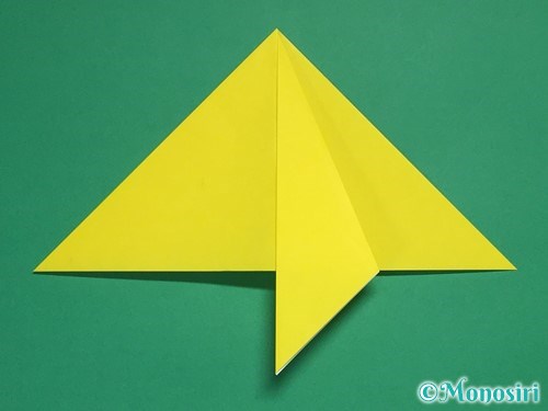 折り紙1枚で星の折り方②10