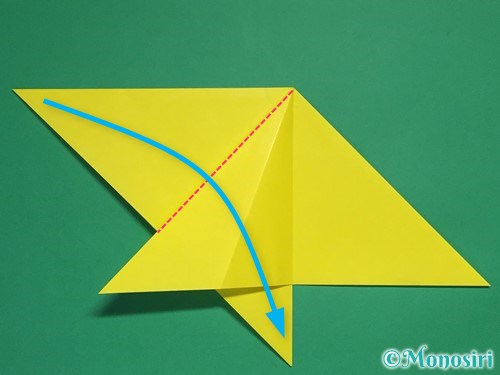 折り紙1枚で星の折り方②20