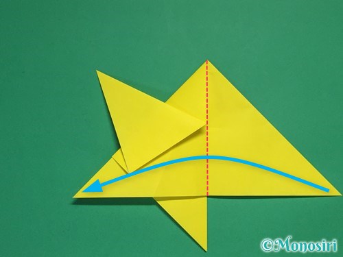 折り紙1枚で星の折り方②26