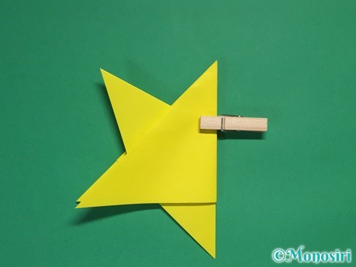 折り紙1枚で星の折り方②27