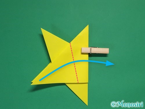 折り紙1枚で星の折り方②28
