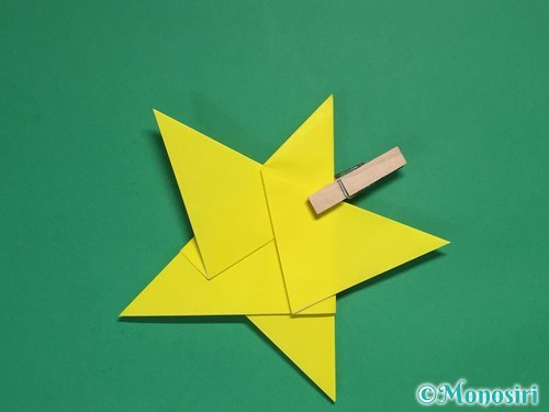 折り紙1枚で星の折り方②29