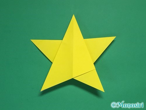 折り紙1枚で星の折り方②30
