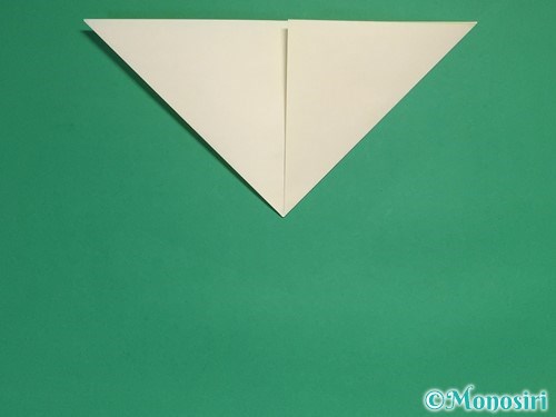 折り紙2枚で星の作り方10