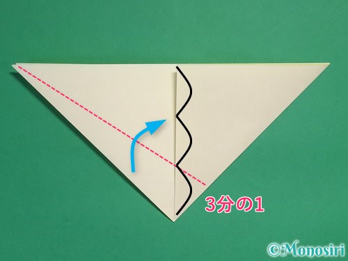 折り紙2枚で星の作り方11