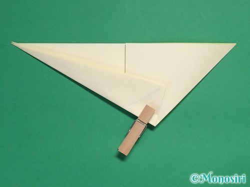 折り紙2枚で星の作り方12