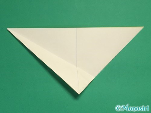折り紙2枚で星の作り方13
