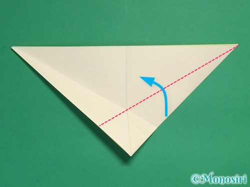 折り紙2枚で星の作り方14