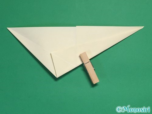 折り紙2枚で星の作り方15
