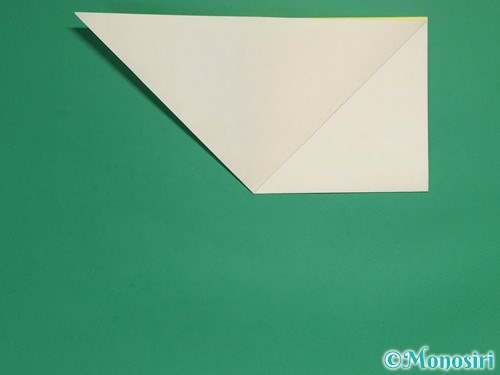 折り紙2枚で星の作り方6