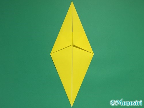 折り紙で立体的な星の作り方5