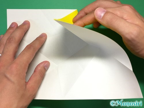 折り紙で星の入れ物(皿)の折り方16