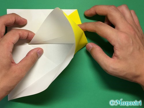 折り紙で星の入れ物(皿)の折り方17