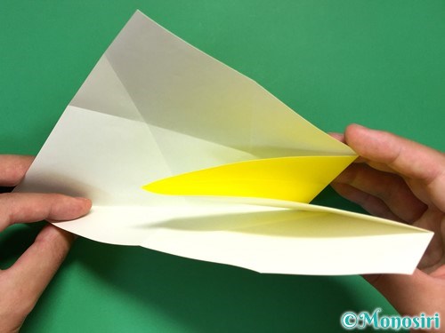 折り紙で星の入れ物(皿)の折り方20