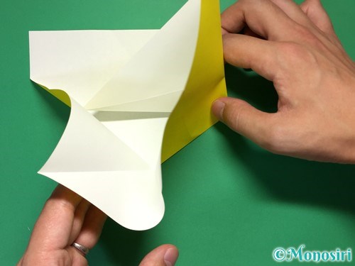 折り紙で星の入れ物(皿)の折り方21