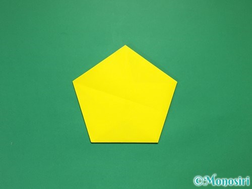 折り紙で星の入れ物(皿)の折り方30