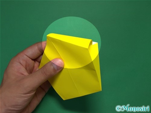 折り紙で星の入れ物(皿)の折り方31