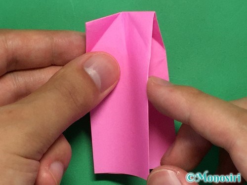 折り紙で可愛いリボンの折り方12