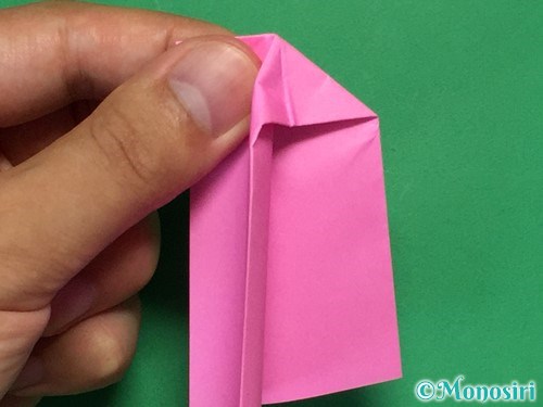 折り紙で可愛いリボンの折り方14