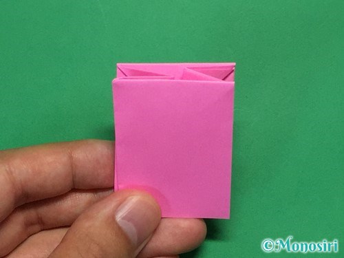 折り紙で可愛いリボンの折り方21