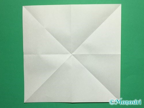 折り紙で蝶(ちょうちょ)の折り方手順5