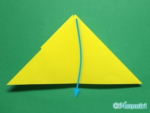折り紙で蝶(ちょうちょ)の折り方手順12