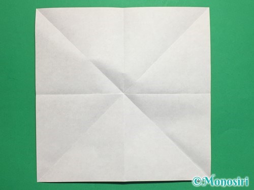 折り紙でお内裏様とお雛様の折り方手順4