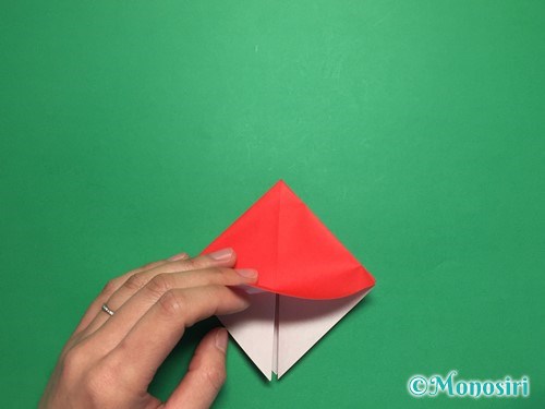 折り紙でお内裏様とお雛様の折り方手順8