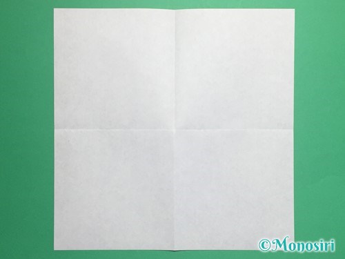 折り紙で三方の折り方手順2