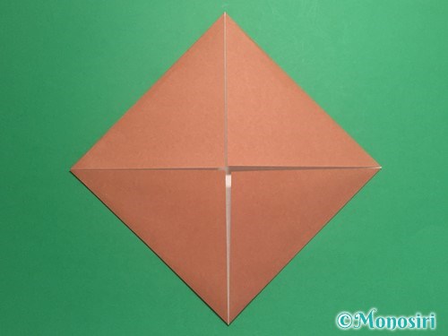 折り紙で三方の折り方手順4
