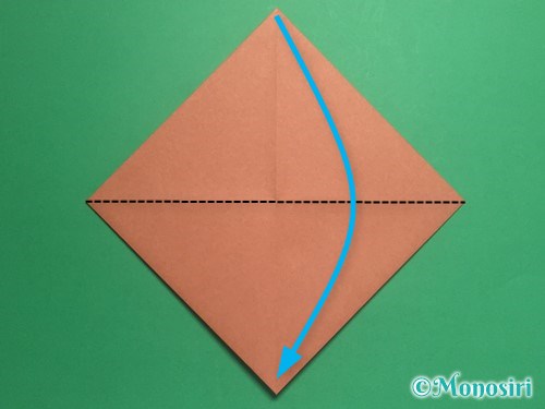 折り紙で三方の折り方手順6