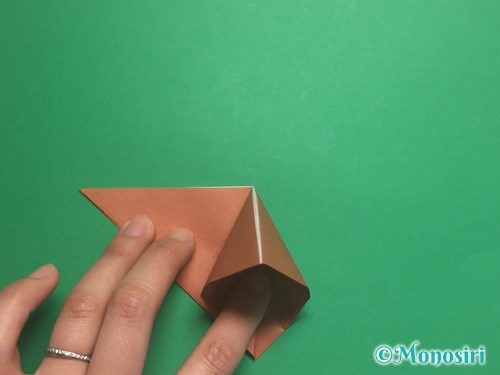 折り紙で三方の折り方手順9