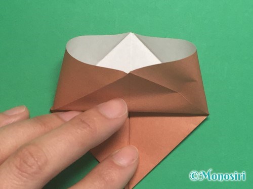 折り紙で三方の折り方手順15