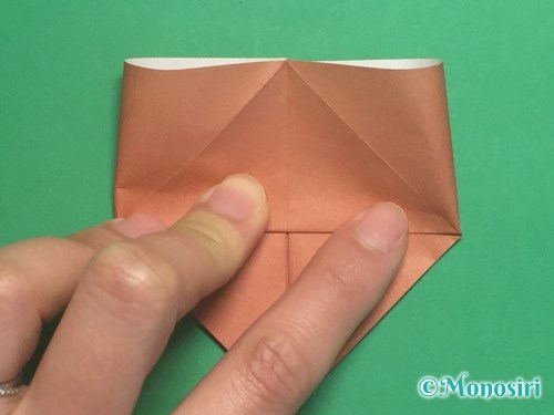 折り紙で三方の折り方手順16