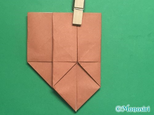 折り紙で三方の折り方手順21