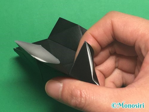 折り紙でパッチンカメラの折り方手順20