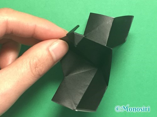 折り紙でパッチンカメラの折り方手順32