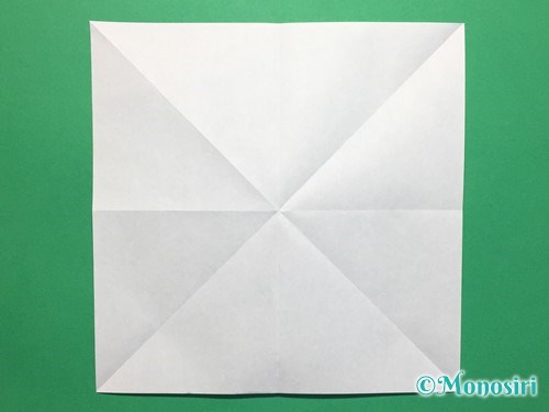 折り紙でフード付きボートの折り方手順4