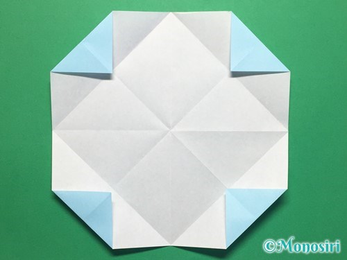 折り紙でフード付きボートの折り方手順8