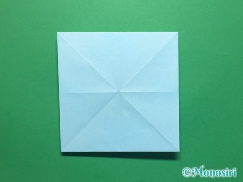 折り紙でフード付きボートの折り方手順11