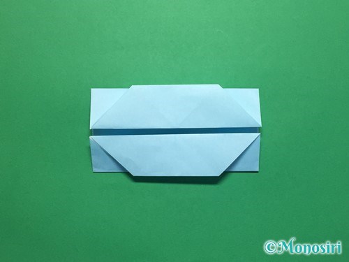 折り紙でフード付きボートの折り方手順13