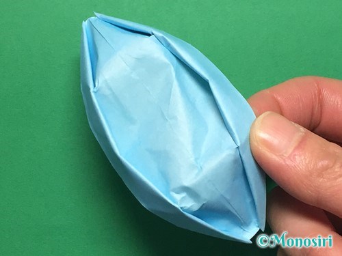 折り紙でフード付きボートの折り方手順24