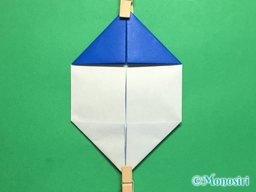 折り紙でモーターボートの折り方手順10